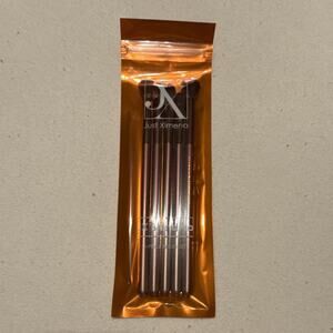 Just Ximena JX BlendPro 5-Piece Makeup Brush Set Blending Angle Crease Brown